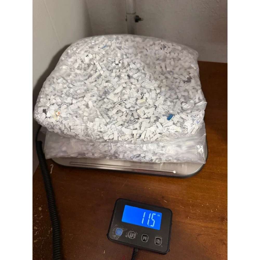 Bulk Shredded Paper Packing Material Shipping Void Fill Crafting 11.5oz Bag